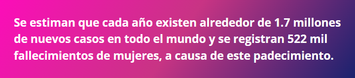 cáncer de mama