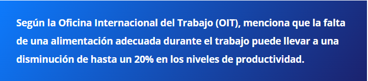 alimentos para incrementar tu rendimiento laboral